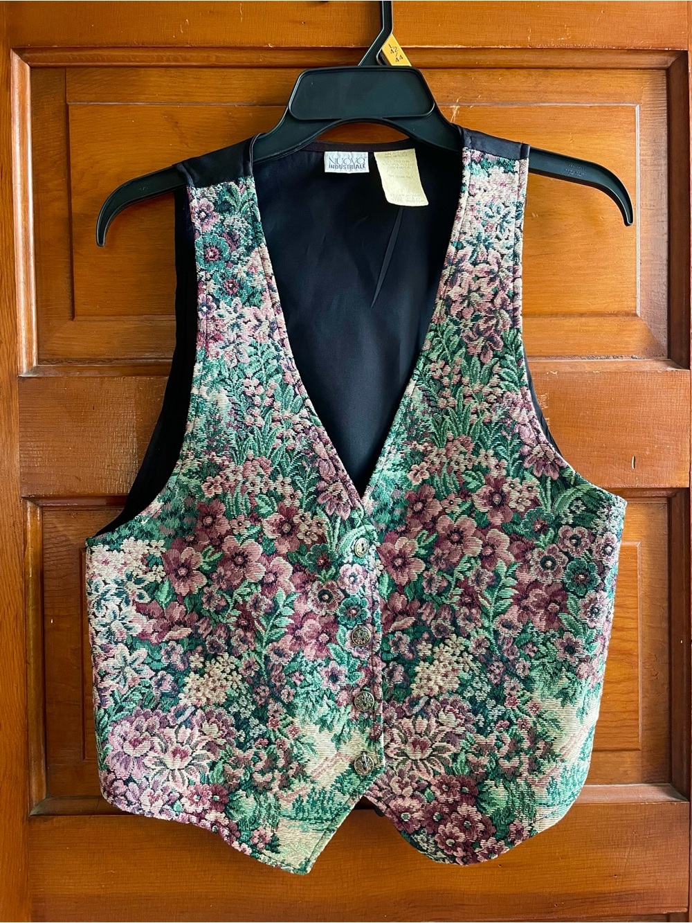 Vintage Brocade Nuovo Industriale Vest
